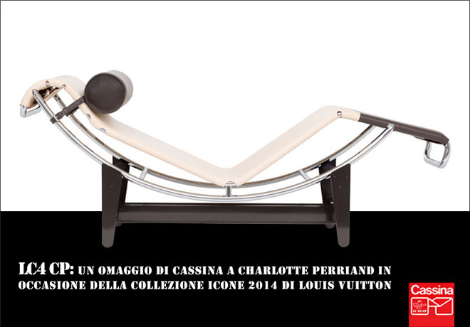 Louis Vuitton x Cassina LC4 CP Chaise Lounge